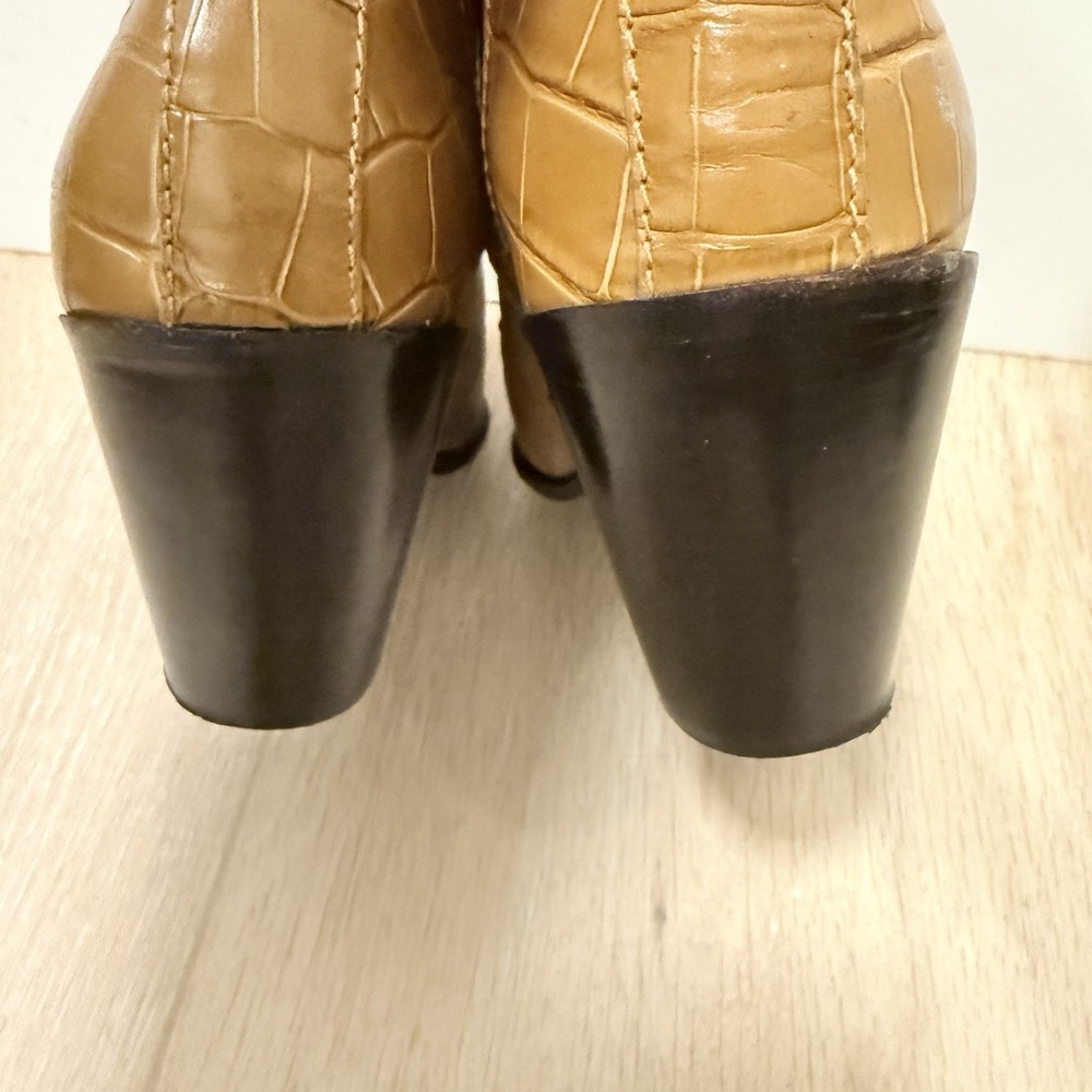 Loeffler Randall, Leather Honey, Tan Bootie, 9 Western - Picture 6 of 10